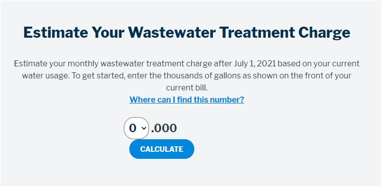 Click on the image to access our rate estimator and calculate your rate.