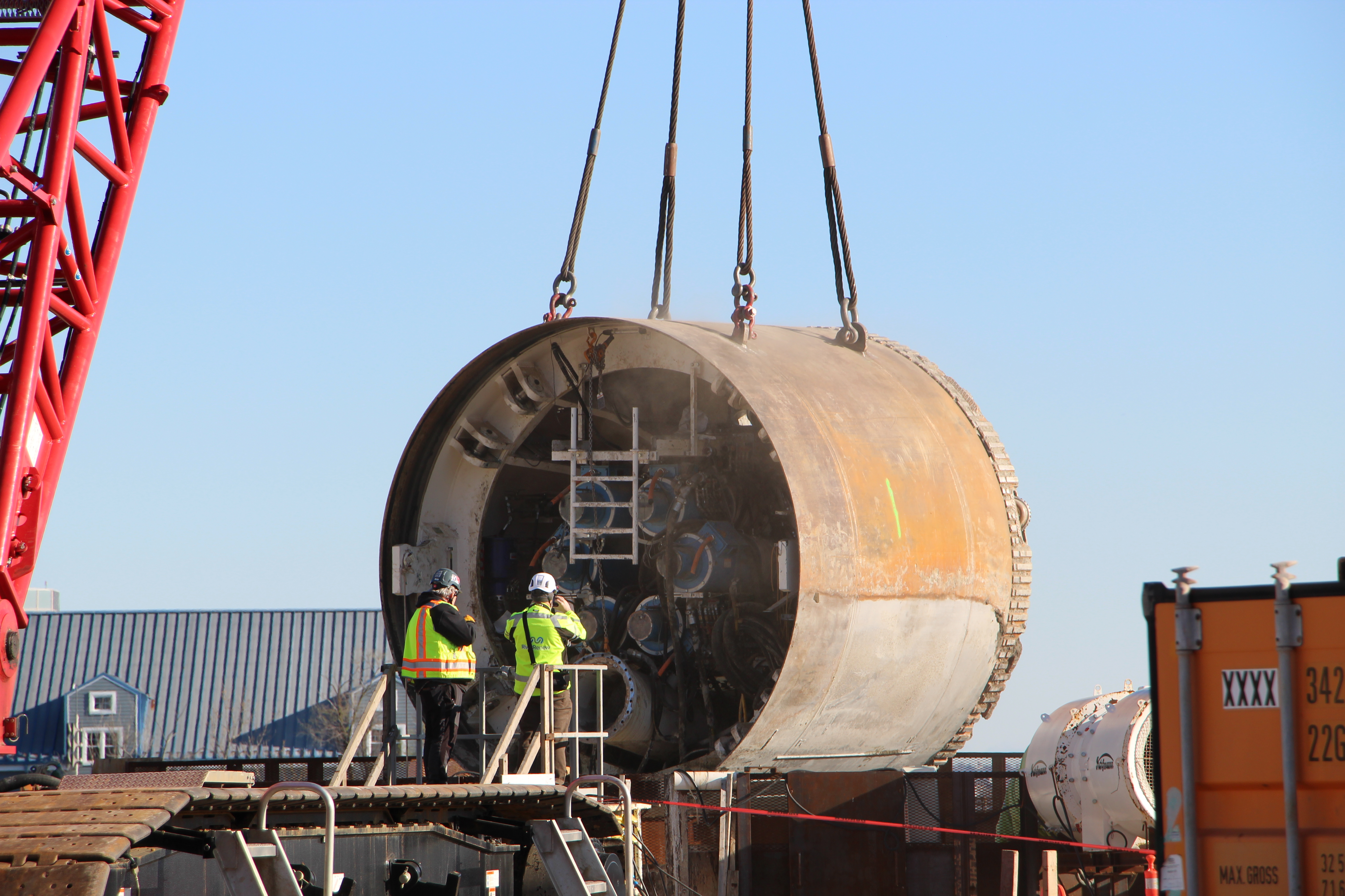 Hazel reaches the surface