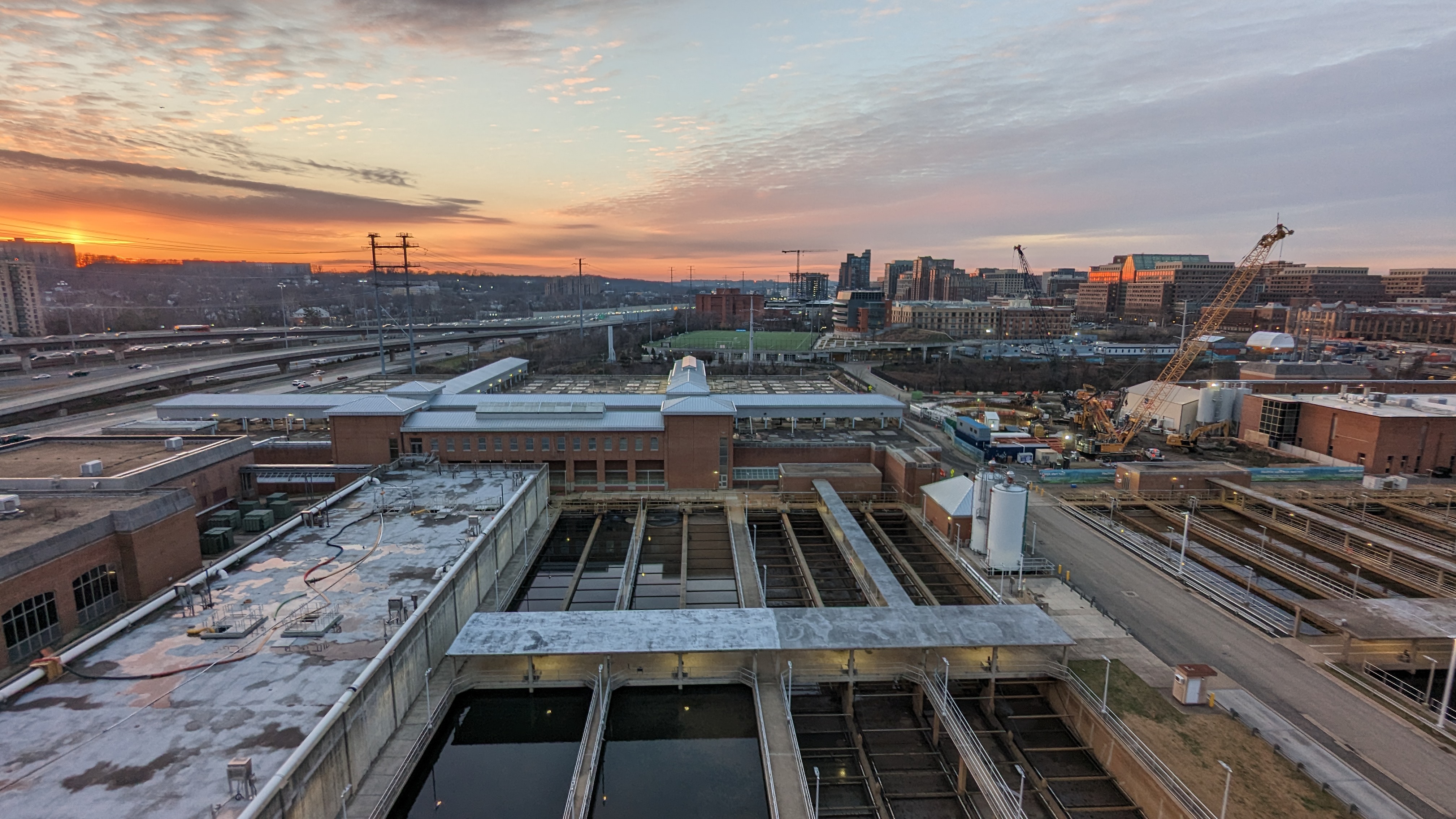 Sunset Over AlexRenew