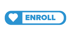 Enroll Button in blue